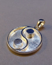 Load image into Gallery viewer, DISCOUNTED ITEM- Yin Yang pendant in silver
