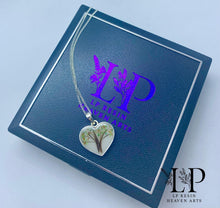 Load image into Gallery viewer, Medium heart pendant silver
